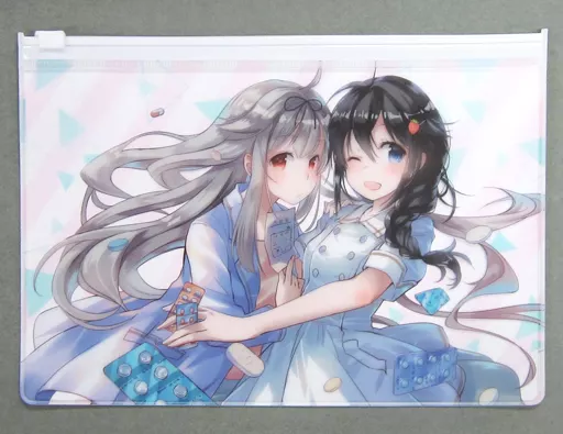 【艦隊これくしょん～艦これ～】クリアポーチ 夕立＆時雨(成瀬ちさと) C90/たんぽぽ屋