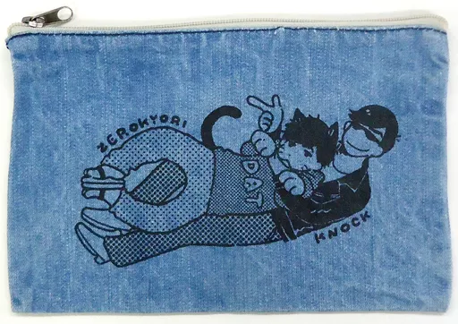 【おそ松さん】からいちデニムポーチ カラ松＆一松(いくじ) 家宝は超寝て松25/ゼロキョリノック