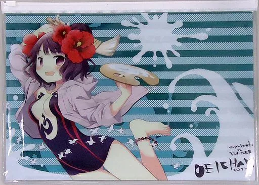 【Fate】お栄ちゃん夏クリアポーチ 葛飾北斎(蒼樹うめ) C94/apricot+