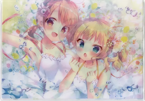【ご注文はうさぎですか?】クリアクラッチバッグ ココア＆シャロ(蜜桃まむ) C96/蜂蜜少女