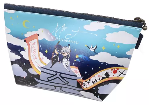 専用TR0038　刀剣乱舞ポーチ　三日月宗近、鶴丸国永 Amazon.co.jp: 刀剣乱舞 グッズ 化粧ポーチ へし切り長谷部