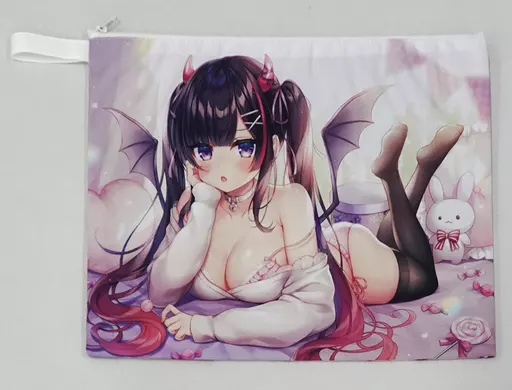 【オリジナル】A4サイズポーチ(三つ葉ちょこ) C99/メルメリー