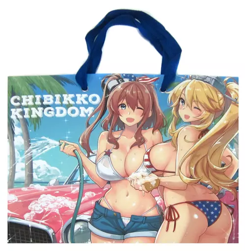 【艦隊これくしょん～艦これ～】紙袋 サラトガ＆アイオワ(けこちゃ) /CHIBIKKO KINGDOM