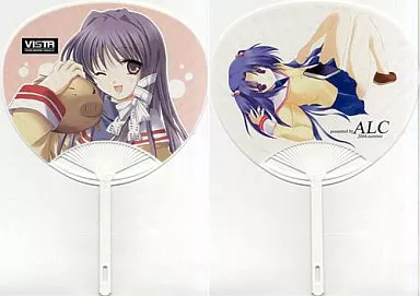 【CLANNAD】うちわ 一ノ瀬ことみ&藤林杏/ALC/VISTA