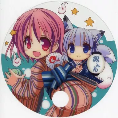 【東方Project】みょんぎつねと幽々子うちわ(都桜なごみ) C82/THW.jp