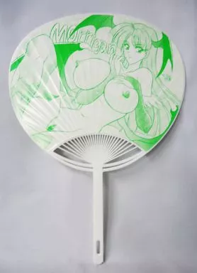 【ヴァンパイアシリーズ】うちわ モリガン・アーンスランド(陸奥流) 1998/陸奥屋