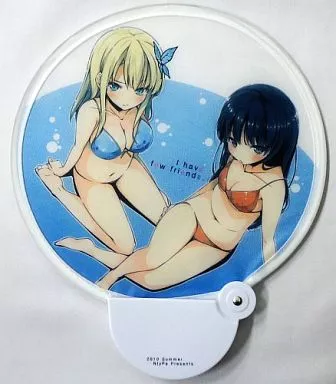 【僕は友達が少ない】折り畳みうちわ 三日月夜空&柏崎星奈(溝口ケージ) C78/NtyPe