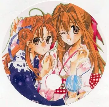 【よろず】うちわ 日下部まろん＆乙宮灰音(浅野伽々) 2006/STRAWBERRY LUNCH