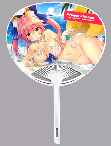 うちわ 玉藻の前(さそりがため) C94/Dragon Kitchen 985902249image