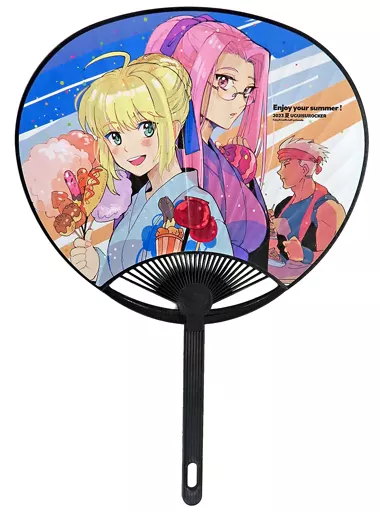 【Fate シリーズ】ミニうちわ(逢坂たま) C102/ウグイスロッカー