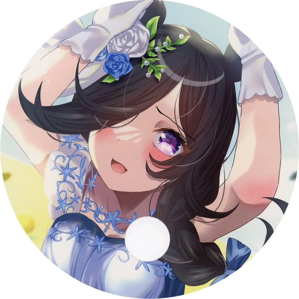 【ウマ娘 プリティーダービー】丸うちわ ライスシャワー(zenお絵描き垢) /ぜんぜん屋