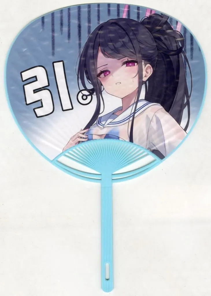 【ブルーアーカイブ】うちわ 水着 ケイ(あずーる) C106/しえるあーく