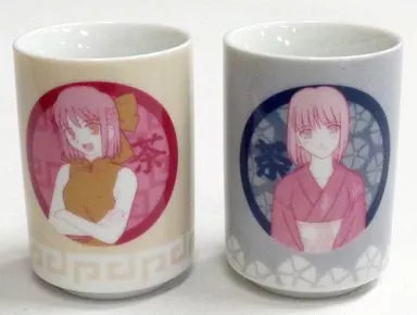 【月姫】湯飲みセット 翡翠＆琥珀(武内崇) /TYPE-MOON＆とらのあな