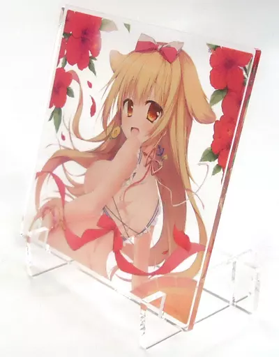 【めろんちゃん】アクリルスタンドコースター 黄すいか(茉宮祈芹) C94/メロンブックス