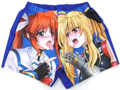 【魔法少女リリカルなのは】なのフェイペロペロトランクス(フリーサイズ) 高町なのは＆フェイト・テスタロッサ(サイクロン)/Ask