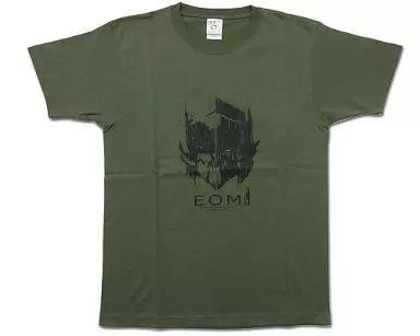【モンスターハンター】E.O.M(エロ装備の女ハンターを愛でる会)Tシャツ カーキ Mサイズ(鬼月あるちゅ) こみっく★トレジャー20/うどんや