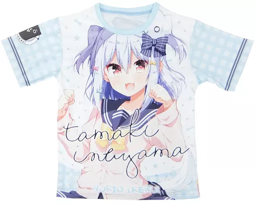 【バーチャルYoutuber】フルグラフィックTシャツ 犬山たまき(佃煮のりお) C96/のりおいける!