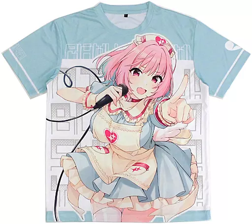 【アイドルマスター】フルグラフィックTシャツ Lサイズ 夢見りあむ(トマリ) C97/MILKLAMP