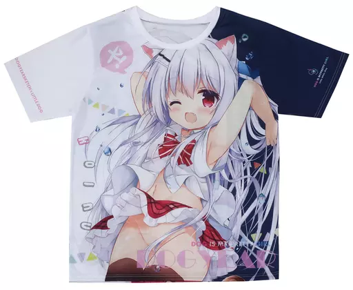 【オリジナル】こいぬちゃんフルグラTシャツ(九条だんぼ) /DOGYEAR（本体不備（中））
