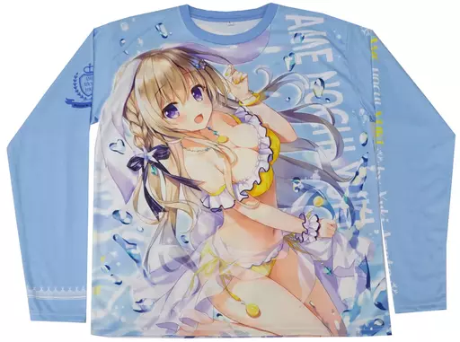 【オリジナル】エクリュさんフルグラフィックロングTシャツ Lサイズ(あめとゆき) /あめ のち ゆき