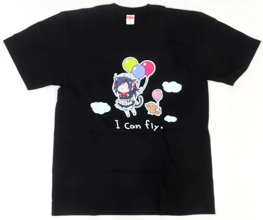 【オリジナル】フルグラTシャツ XLサイズ I can fly こりえちゃん(梱枝りこ) /無人少女