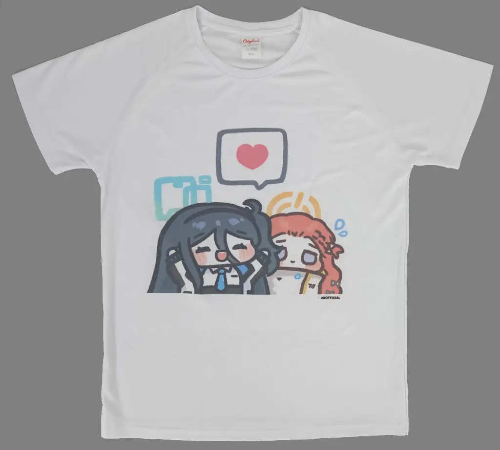 【ブルーアーカイブ】Tシャツ 天童アリス＆花岡ユズ(純粋な不純物) C101/フトスト＆MOLLU