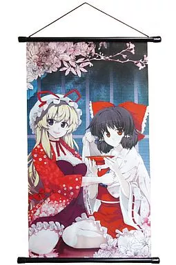 【東方Project】コレクションタペストリーSP002 博麗霊夢&八雲紫 東方お年玉(蒲焼鰻)/とらのあな