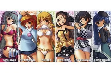 【アイドルマスター】スティックポスターセット(6枚組) アイドルマスター棒状貼紙2 2009 C76/CharmingSoftware