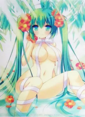【ボーカロイド】A3クリアポスター 初音ミク(犬洞あん) C80/あんあんわんこ