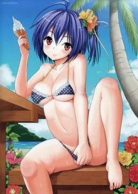 【めろんちゃん】A4特製クリアシート ブラックれもんちゃん(八尋ぽち) Melon Week 2013第10弾/メロンブックス