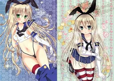 【艦隊これくしょん～艦これ～】A4両面フルカラーポスター 島風(イトウせと＆タンノらん) /せとらん