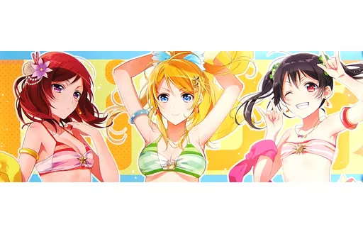 【ラブライブ!】スティックポスター 絢瀬絵里&矢澤にこ&西木野真姫(村上ゆいち) /TENDON