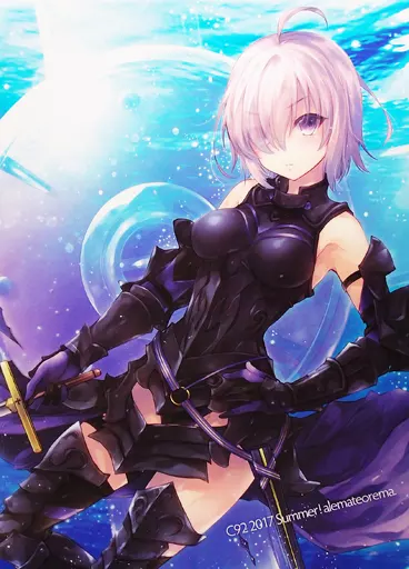 【Fate】A3クリアポスター マシュ・キリエライト(小林由高) C92/アレマテオレマ