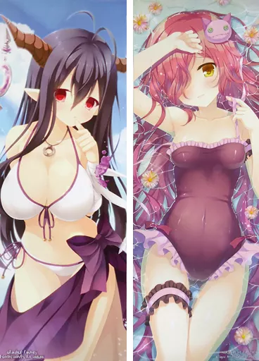 【グランブルーファンタジー】スティックポスター2枚組 ダヌア＆アンナ(鷹乃ゆき＆羽純りお) C90/Allegro Mistic＆Egoistic Honey
