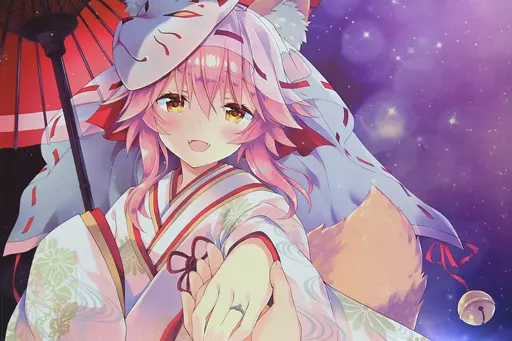 【Fate】A3メタリックポスター 玉藻の前(さそりがため) C93/Dragon Kitchen