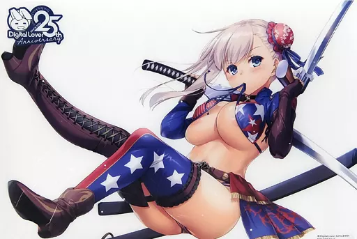 【Fate シリーズ】A3クリアポスター 宮本武蔵(なかじまゆか) C97新刊購入特典/Digital Lover&とらのあな