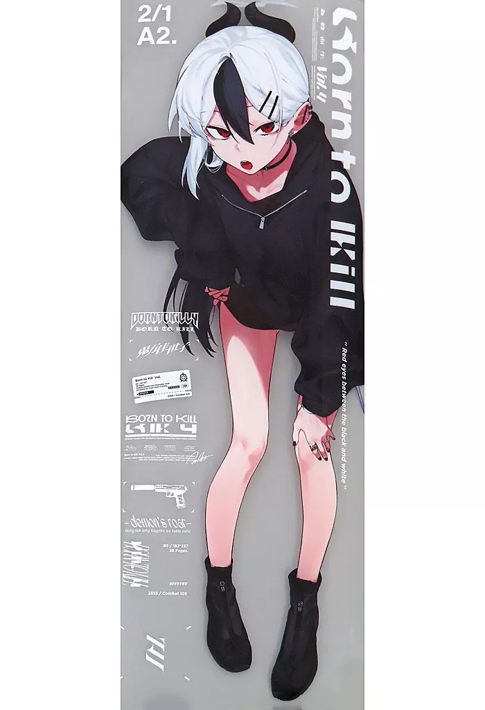 【ブルーアーカイブ】クリアポスター 鬼方カヨコ(fataaa) C105/東泉重工
