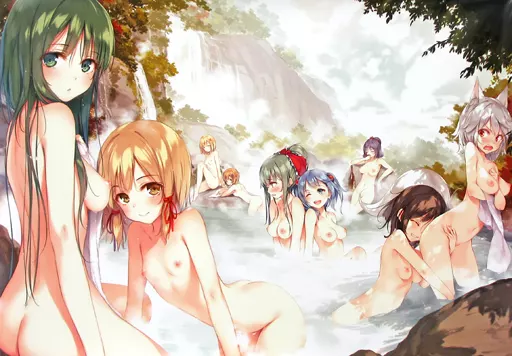 【東方Project】B2お風呂ポスター(ke-ta) C88/劇毒少女