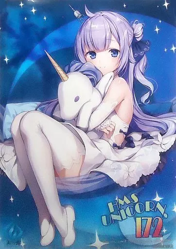 【アズールレーン】A2クリアポスター ユニコーン(米白粕) C94/玉乃露