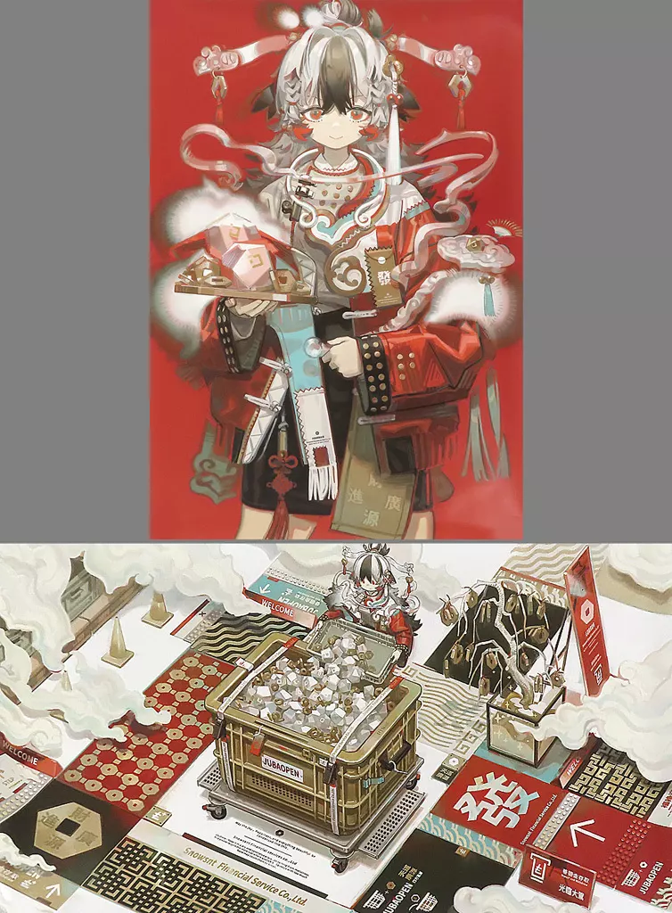 【アークナイツ】ポスターセット スノーズント(NoriZC)