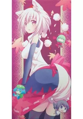 【東方Project】東方特大タペストリー 犬走椛＆鍵山雛＆河城にとり(明星耀)/夢咲黒