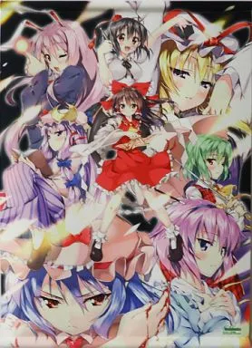 【東方Project】東方多彩壁掛 タペストリー(ピロ水) /メロンブックス