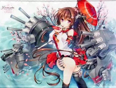 【艦隊これくしょん~艦これ~】B2大和タペストリー(館川まこ) こみっく★トレジャー25/WNB(ワンブ)