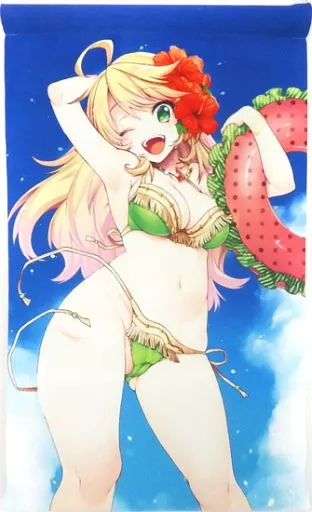 【アイドルマスター】A4サイズフルカラータペストリー 星井美希(すめらぎ琥珀) C86/L.L.MILK