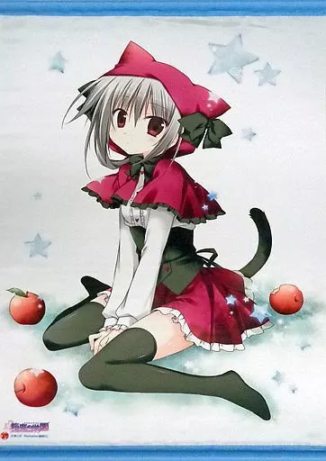 【箱庭の学園】B2タペストリー 古都莉緒(梱枝りこ) 軸中心派限定版購入特典/軸中心派＆無人灯