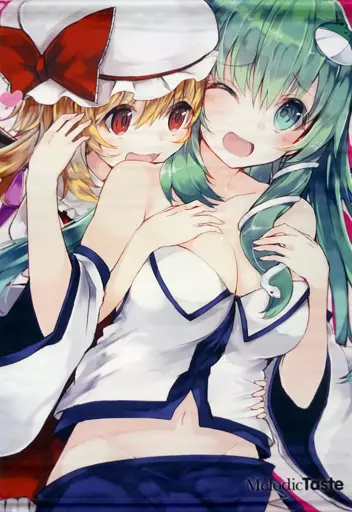 【東方Project】B2タペストリー 東風谷早苗&フランドール・スカーレット(こうましろ) 第12回博麗神社例大祭/Melodic Taste