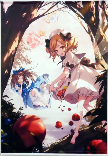 【東方Project】B2三月精タペストリー スターサファイア＆サニーミルク＆ルナチャイルド＆クラウンピース(ke-ta) 第13回博麗神社例大祭/劇毒少女