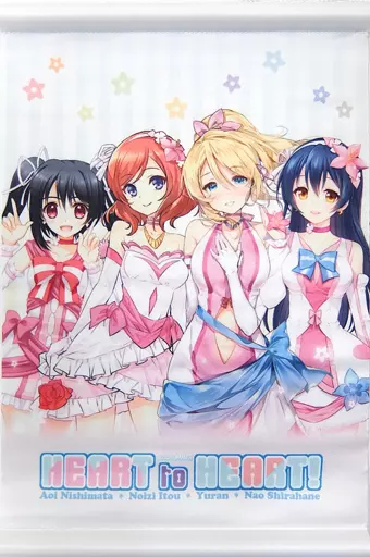 【ラブライブ!】A4タペストリー(西又葵＆ゆらん＆白羽奈尾＆いとうのいぢ) C90/富士壺機械
