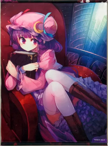 【東方Project】A1タペストリー パチュリー・ノーレッジ(ukyo_rst) C87/ESQUARIA
