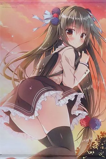【めろんちゃん】B2タペストリー ブラックベリー(涼香) C91/メロンブックス
